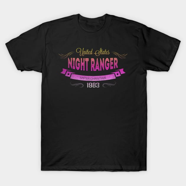 Night ranger t shirt shop